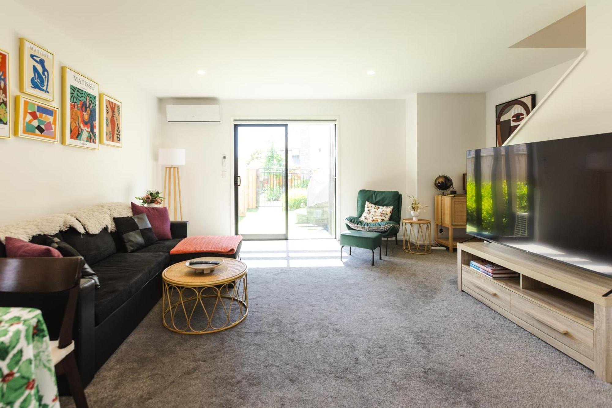 Modern 2 Bedroom By Hagley Park Christchurch Exteriér fotografie